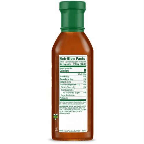 Walden Farms Pancake Syrup Perspective: back