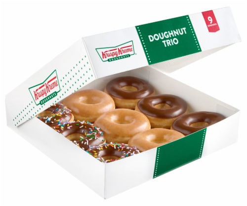 Krispy Kreme® Doughnut Trio Perspective: back
