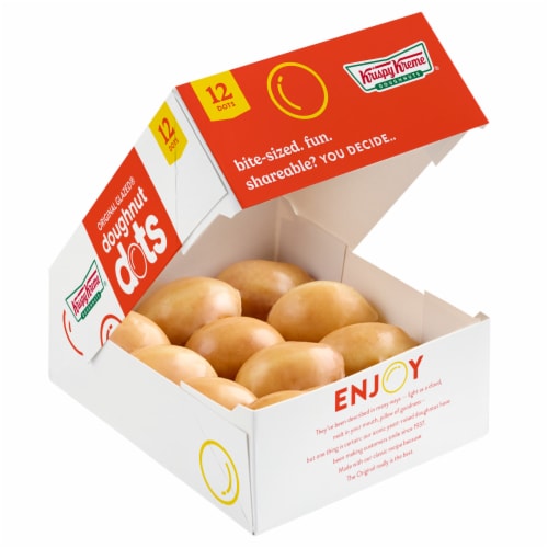 Krispy Kreme® Original Glazed® Doughnut Dots Perspective: back