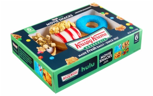 Krispy Kreme® Movie Snacks Assorted Doughnuts Collection Perspective: back