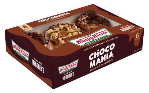 Krispy Kreme Chocomania Doughnuts Collection Perspective: back