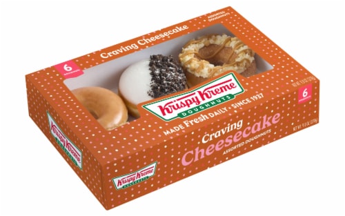 Craving Cheesecake Assorted Doughnuts Collection Perspective: back