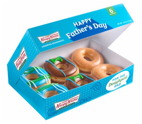 Father's Day Assorted Doughnuts Collection Perspective: back