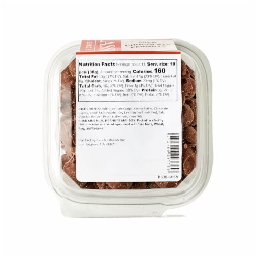 Torn & Glasser Milk Chocolate Peanuts Perspective: back