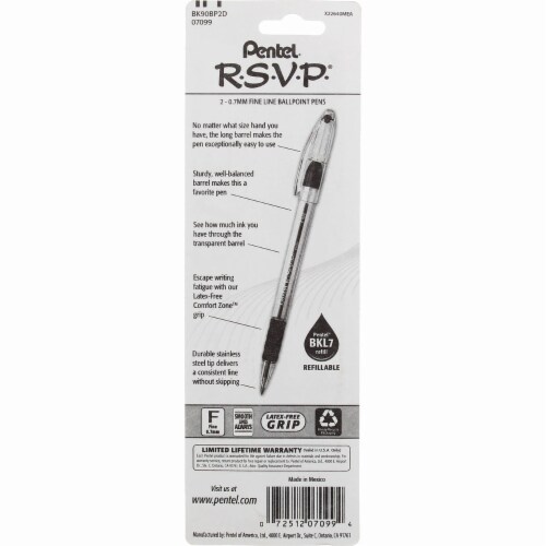Pentel R.S.V.P. Ballpoint Pens Perspective: back