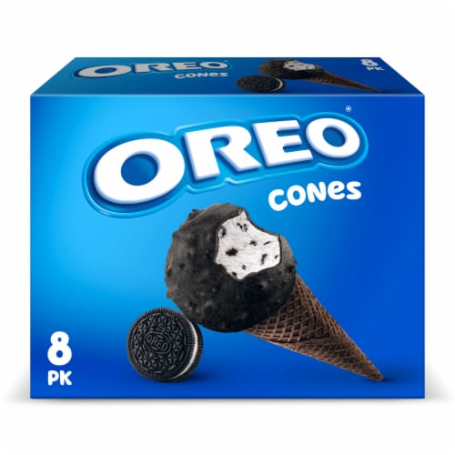 Oreo® Frozen Dairy Dessert Cones Perspective: back