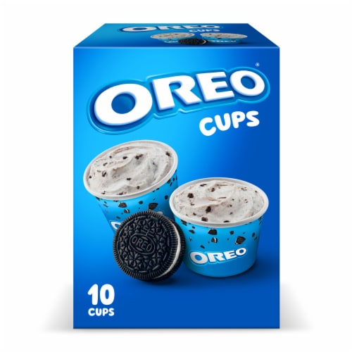 Oreo® Frozen Dairy Dessert Cups Perspective: back