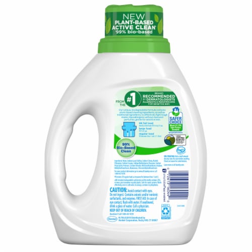 All With Stainlifters Free & Clear Liquid Laundry Detergent Perspective: back