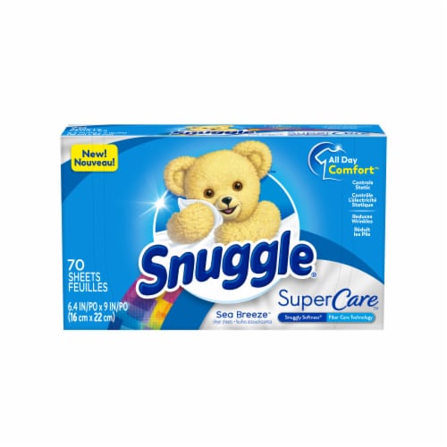 Snuggle Super Care Sea Breeze Fabric Softener Perspective: back