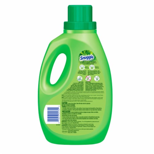 Snuggle Green Burst Fabric Softener Perspective: back