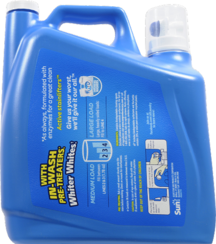 All Oxi Active Stainlifters Liquid Laundry Detergent Perspective: back