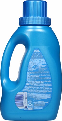Snuggle® Blue Sparkle Liquid Fabric Softener Perspective: back