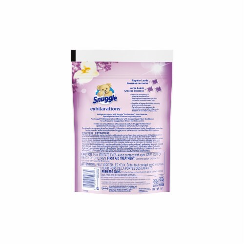 Snuggle Scent Booster Lavender Joy Fabric Softener Perspective: back