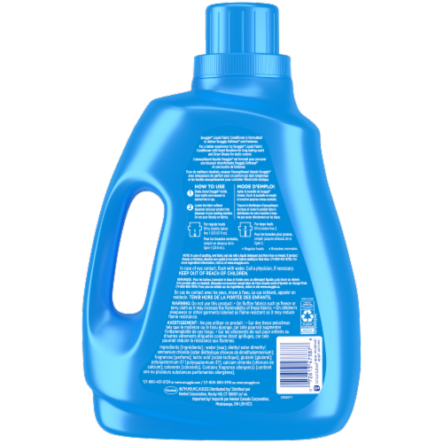 Snuggle® Blue Sparkle® Original Scent Liquid Fabric Softener Perspective: back
