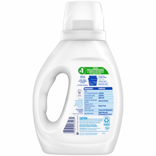 All® Free Clear Advanced Oxi Liquid Detergent Perspective: back