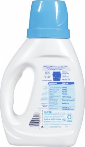 all® Sensitive Fresh™ Spring Breeze Liquid Laundry Detergent Perspective: back