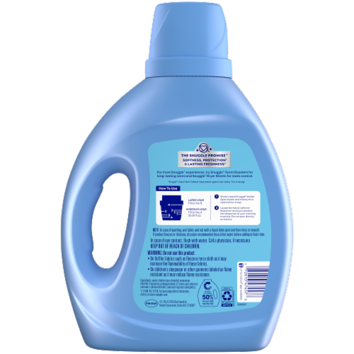 Snuggle® Soothing Comfort Lavender Breeze™ Liquid Fabric Softener Perspective: back