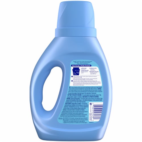 Snuggle® Cuddle-Up Fresh™ Blue Sparkle® Liquid Fabric Softener Perspective: back