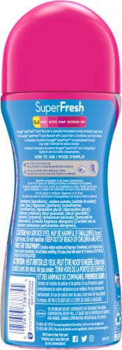Snuggle® Plus Spring Burst® Super Fresh™ Scent Shakes In Wash Scent Booster Fabric Softener Perspective: back