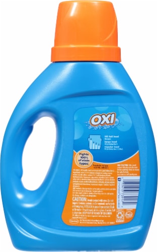 All® with Stainlifters Oxi Liquid Laundry Detergent Perspective: back