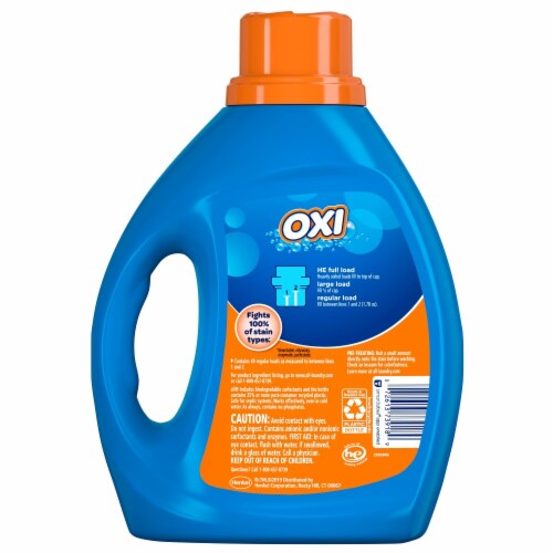 All with Stainlifters Oxi Liquid Laundry Detergent Perspective: back