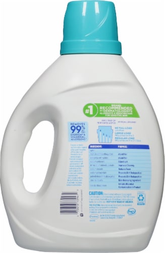 All Detergent, with Stainlifters, Free Clear - 88 fl oz