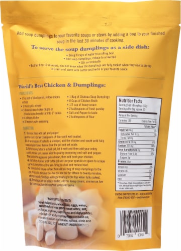 Chateau® Mini Potato Dumplings Perspective: back