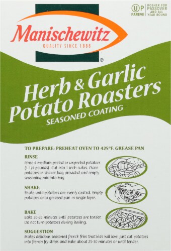 Manischewitz® Herb & Garlic Potato Roasters Mix Perspective: back