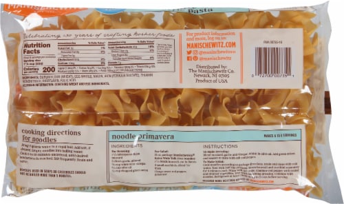Manischewitz® Yolk Free Noodles Perspective: back