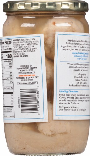 Manischewitz Matzo Balls in Broth Perspective: back