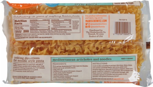 Manischewitz® No Yolk Wide Noodles Perspective: back
