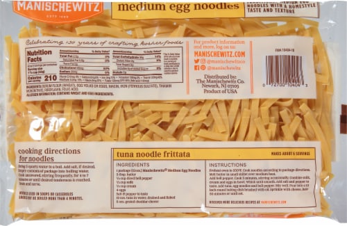 Manischewitz Medium Egg Noodles Perspective: back