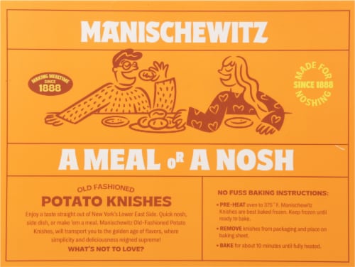 Manischewitz® Gluten Free Potato Knishes Frozen Perspective: back