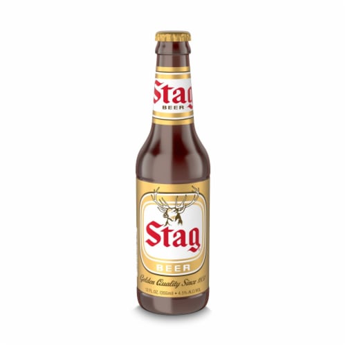 Stag Beer American Lager Perspective: back