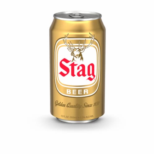 Stag Beer American Lager Perspective: back