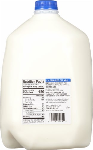 Prairie Farms® 2% Reduced Fat Milk Perspective: back