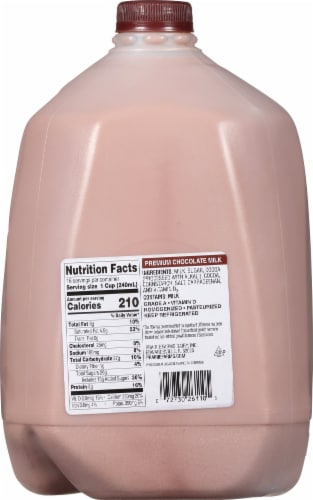 Prairie Farms Premium Chocolate Milk Perspective: back