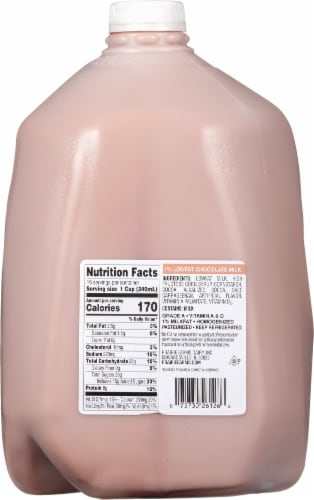 Prairie Farms® Chocolate Milk Perspective: back