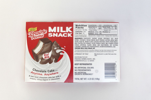 Prairie Farms Milk Snack Perspective: back