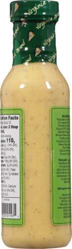Virginia Brand Vidalia Onion Vinegarette Dressing Perspective: back