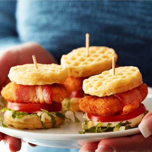 Perdue Refrigerated Breaded Chicken Breast Nuggets Perspective: back