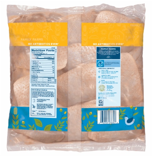 PERDUE® No Antibiotics Ever Fresh Chicken Thighs Perspective: back