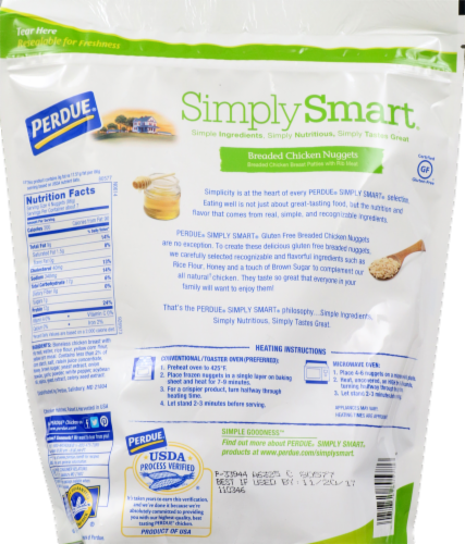 Perdue Simply Smart Gluten Free Chicken Tenders Perspective: back