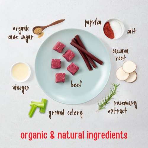 Full Moon® Free Range Beef Recipe Savory Sticks for Dogs Perspective: back