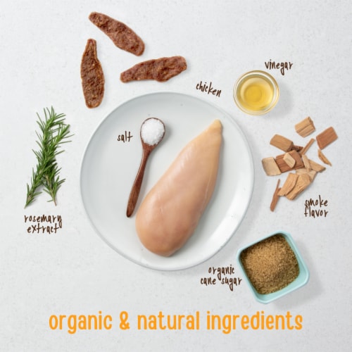 Full Moon Natural Essentials Chicken Jerky Tenders Dog Treat Perspective: back
