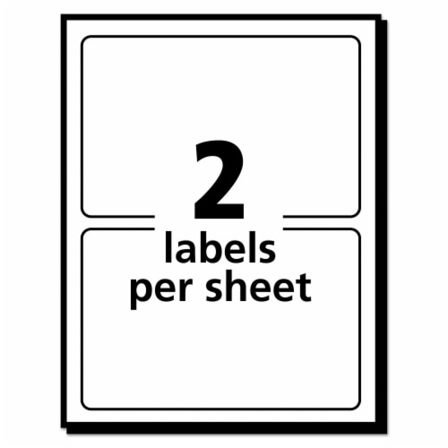 Avery® Removable Color Coding Round Labels Perspective: back