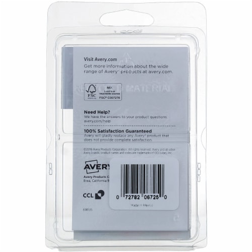 Avery® Removable Garage Sale Round Labels - 315 Pack - Multi-Color Perspective: back