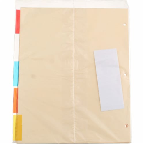 Avery™ Advantages Insertable Pockets 'n Tabs Dividers Perspective: back