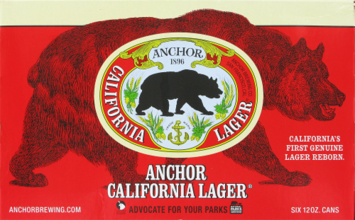 Anchor California lager Perspective: back