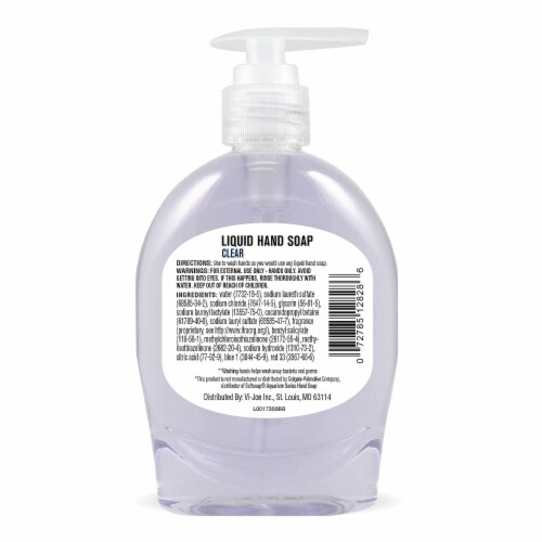 Simply® U Paraben Free Clear Liquid Hand Soap Perspective: back